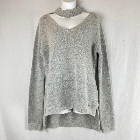 Ex-girlfriend Choker Neck Knit Jumper - Picture 2 of 11